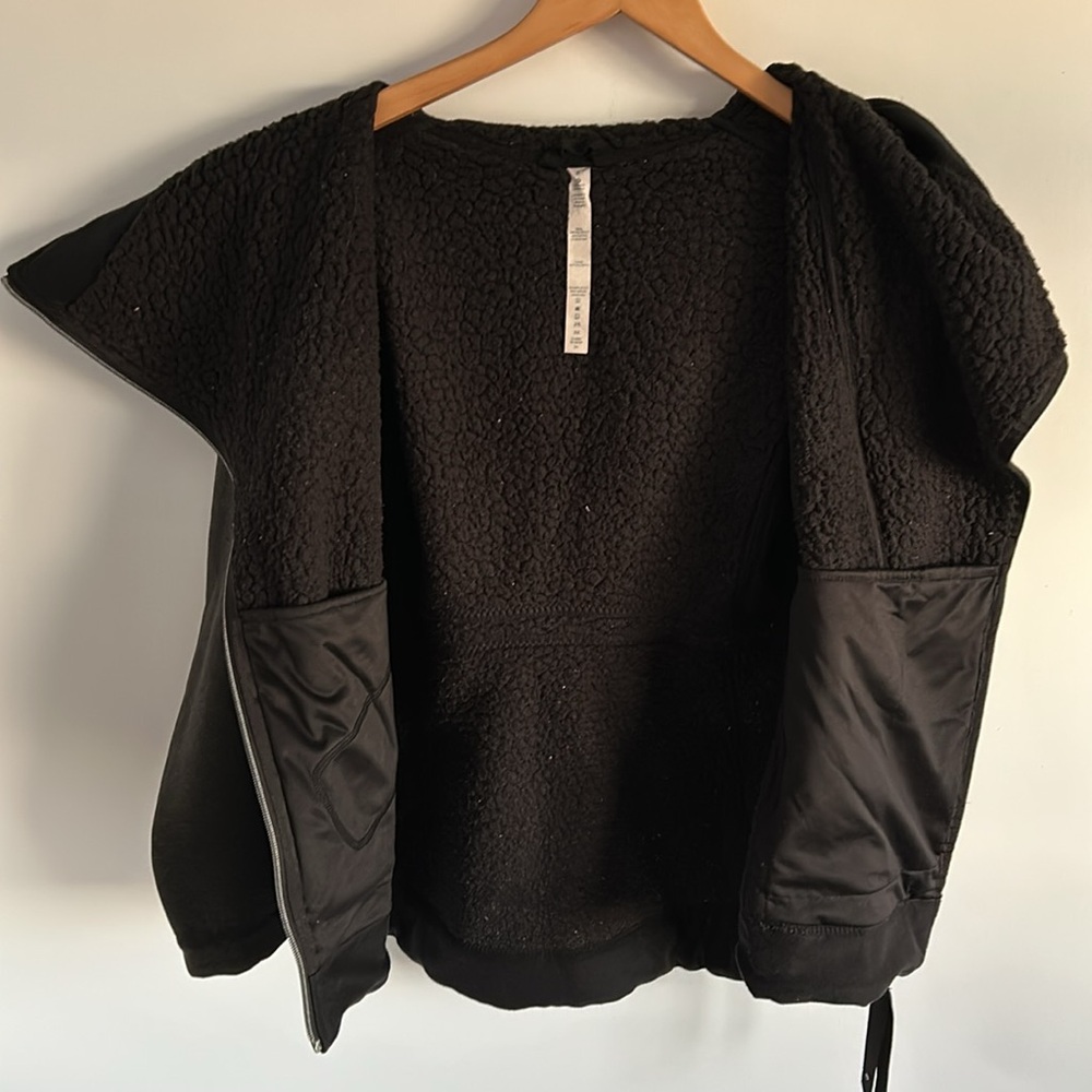 Lululemon Cozy Up Jacket Charcoal Gray Black Lightweight Coat Size 6 - Picture 17 of 17